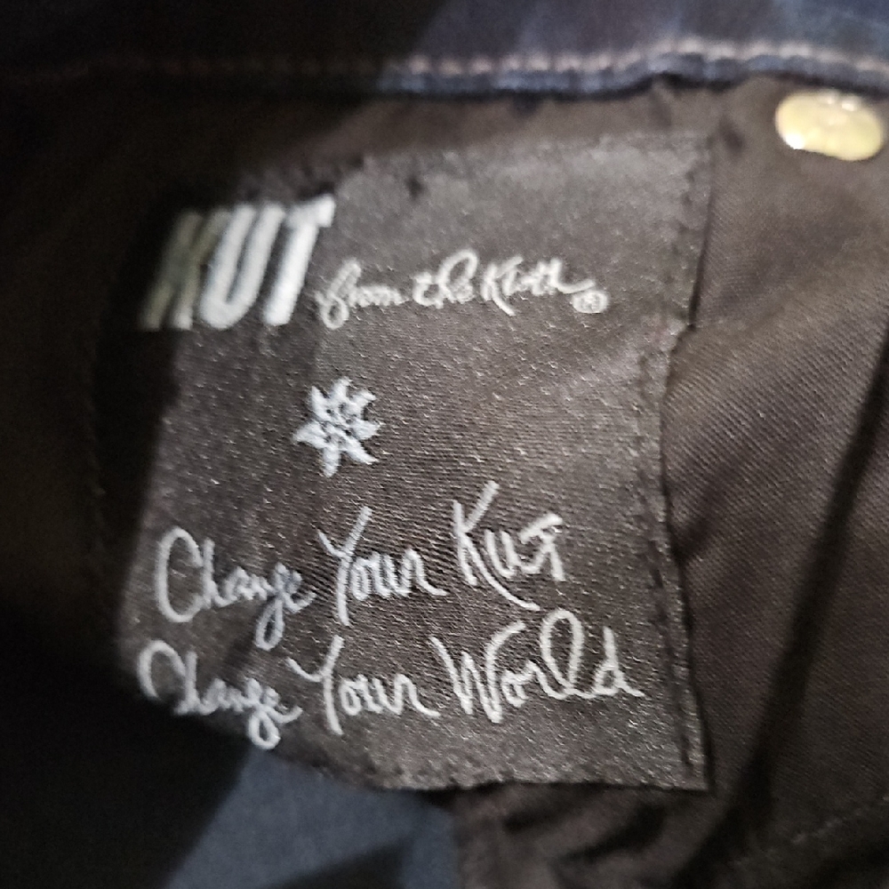 Kut from the Kloth Dark Blue Boot Cut Jeans - Picture 3 of 6